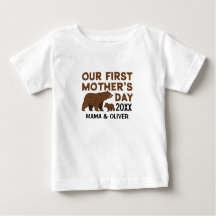 Benutzerdefiniertes Mama-und-Kind-T-Shirt