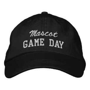 Benutzerdefiniertes Maskottchen oder Teamname für  Bestickte Baseballkappe