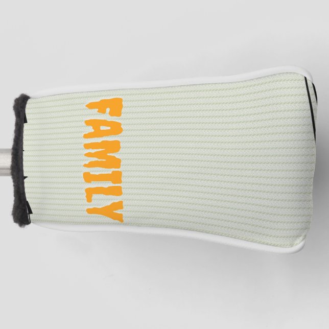 Benutzerdefiniertes Mateldesign Golf Headcover (Vorderseite)