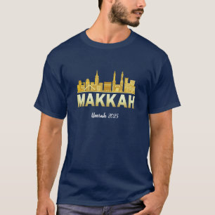 Benutzerdefiniertes Mekka-T-Shirt - Umrah, Ramadan T-Shirt