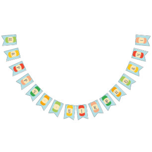 Benutzerdefiniertes Message Seltzer Soda Cans Part Wimpelkette