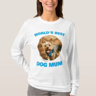 Benutzerdefiniertes Minimal Bestes Hund Katze Mama T-Shirt