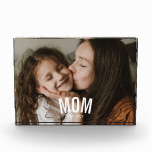 Benutzerdefiniertes Minimal Modernes Mama Etablier Fotoblock
