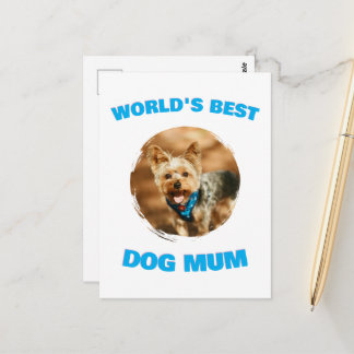 Benutzerdefiniertes Minimales Bestes Hund Katze Ma Postkarte