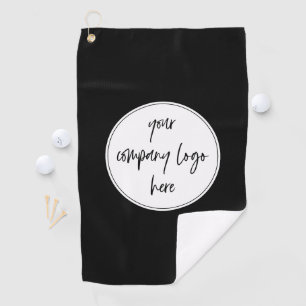 Benutzerdefiniertes Minimalistisches Firmenlogo Golfhandtuch