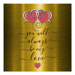 Benutzerdefiniertes Minimalistisches Interlocking- Poster