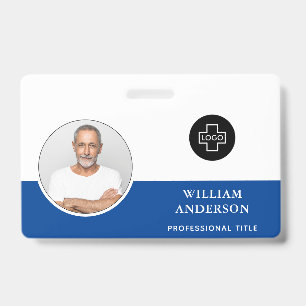 Benutzerdefiniertes Mitarbeiterfoto Firmenlogo Mod Ausweis