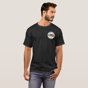 Benutzerdefiniertes Mitarbeiterhemd, Logo hinzufüg T-Shirt