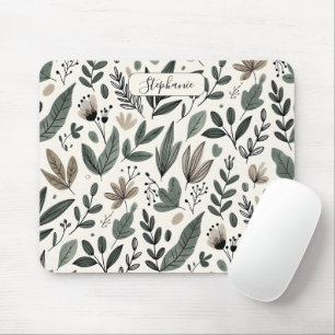 Benutzerdefiniertes modernes botanisches Büro-Must Mousepad