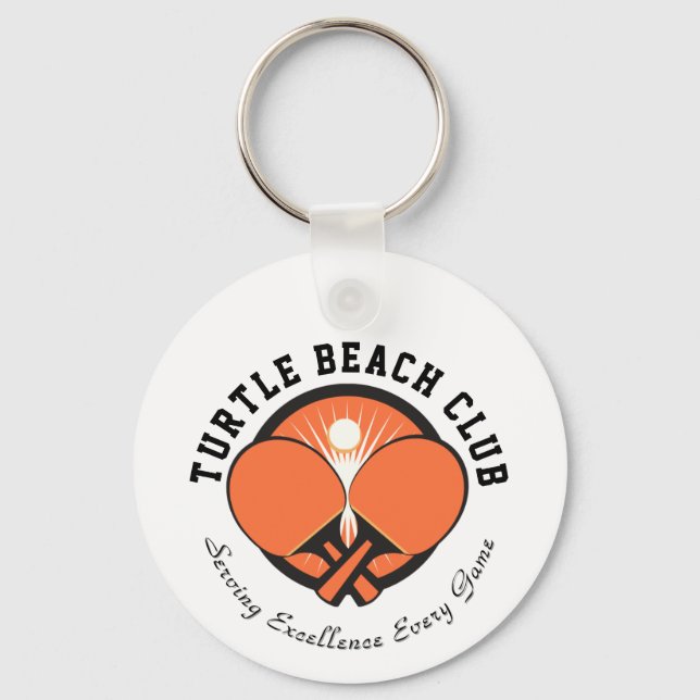 Benutzerdefiniertes modernes Design Monogramm-Gesc Schlüsselanhänger (Vorderseite)