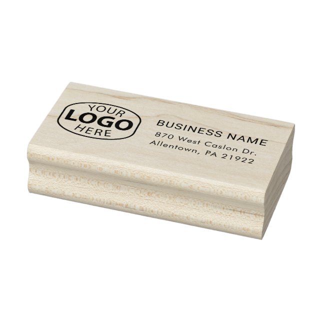 Benutzerdefiniertes, modernes Firmenlogo Gummistempel (Stempel)