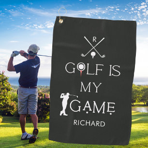*Benutzerdefiniertes Modernes Golf ist mein Spiel  Golfhandtuch