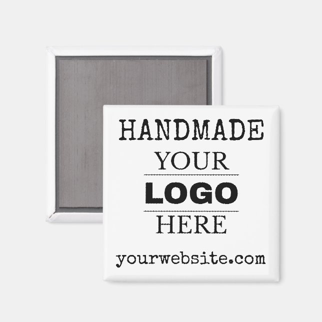 benutzerdefiniertes modernes Logo Geschäft brandge Magnet (Vorderseite/Rückseite)