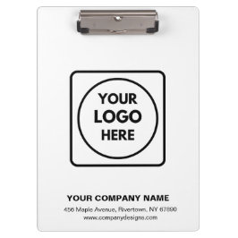 Benutzerdefiniertes modernes minimalistisches Logo Klemmbrett