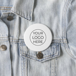 Benutzerdefiniertes modernes rundes Geschäftslogo Button