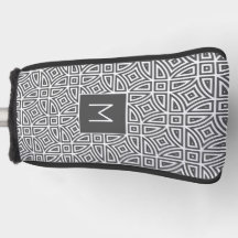 Benutzerdefiniertes Monogramm Abstraktes Muster