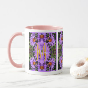 Benutzerdefiniertes Monogramm Anfangsbuchstabe Nam Tasse