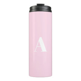 Benutzerdefiniertes Monogramm Anfangsbuchstaben he Thermosbecher