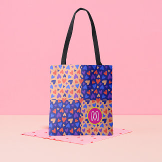 Benutzerdefiniertes Monogramm Decora Kawaii Herzen