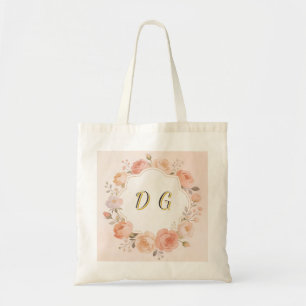 Benutzerdefiniertes Monogramm-Design Tragetasche