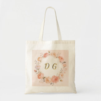 Benutzerdefiniertes Monogramm-Design Tragetasche