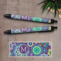 Benutzerdefiniertes Monogramm für Funky Colorful F