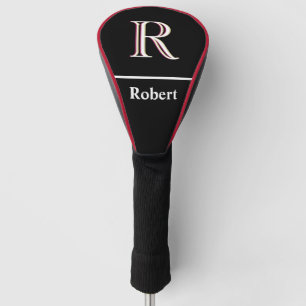 Benutzerdefiniertes Monogramm für Männer mit Sch Golf Headcover