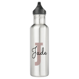 Benutzerdefiniertes Monogramm-Geschenk für Namen,  Edelstahlflasche