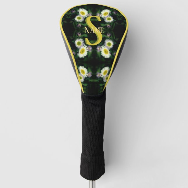 Benutzerdefiniertes Monogramm Ihr Anfangsbuchstabe Golf Headcover (Vorderseite)