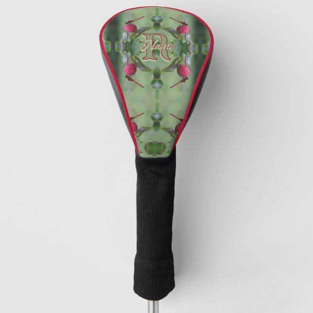 Benutzerdefiniertes Monogramm Ihr Initial Name Lib Golf Headcover (Vorderseite)
