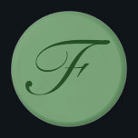 Benutzerdefiniertes Monogramm-Magnet Magnet<br><div class="desc"></div>