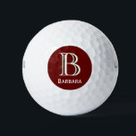 Benutzerdefiniertes Monogramm mit drei Ebenen mit  Golfball<br><div class="desc">EINZIGARTIGE LAYERING DES MONOGRAMM - schauen Sie genau hin und Sie werden drei Farben sehen, die ihm das Gefühl der Tiefe geben. Personalisiert zusätzlich mit dem Vornamen. Spezielle Idee für ein Geschenk oder Sie können einfach nur für sich selbst genießen! Wenn Sie Fragen zum Design oder eine spezielle Anfrage haben,...</div>