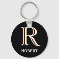 Benutzerdefiniertes Monogramm mit drei Ebenen mit 