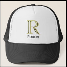 Benutzerdefiniertes Monogramm mit drei Ebenen mit 