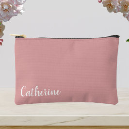 Benutzerdefiniertes Monogramm, Orchard-Rosa mit Sk Zubehörtasche