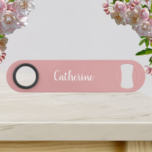 Benutzerdefiniertes Monogramm - Orchid Pink mit Sk Speed Flaschenöffner