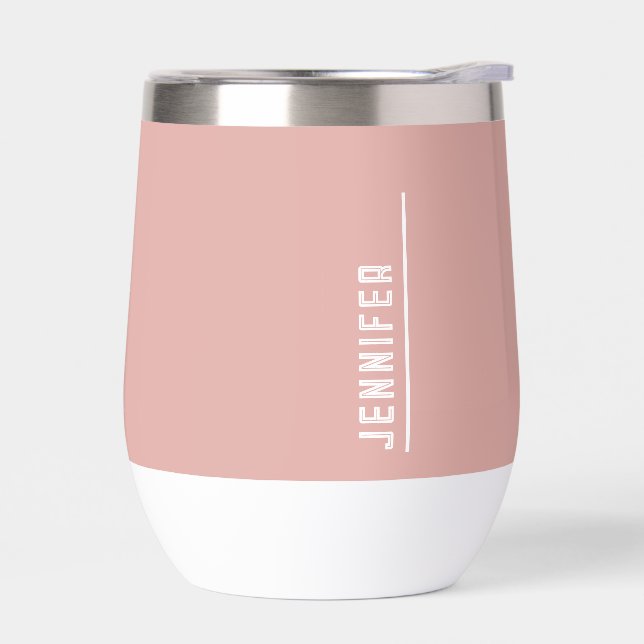 Benutzerdefiniertes Monogramm, trendy Blocktypogra (Links)