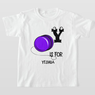 Benutzerdefiniertes Monogramm Y ist für Ihr niedli T-Shirt