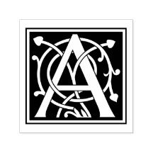 Benutzerdefiniertes monogrammiertes Mercer-Initial