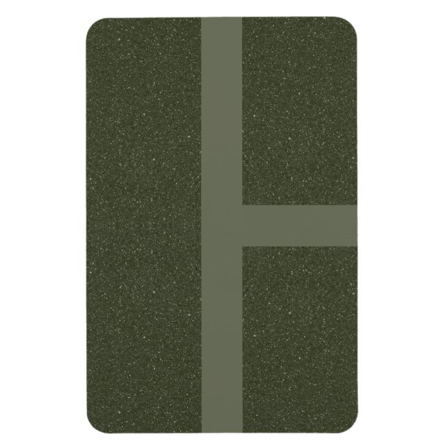 Benutzerdefiniertes MossGrid-Muster - Anpassbar Magnet (Vertikal)