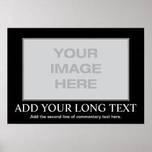 Benutzerdefiniertes Motivierend Poster - Individue