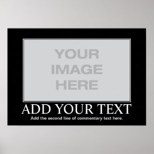 Benutzerdefiniertes Motivierend Poster - Individue