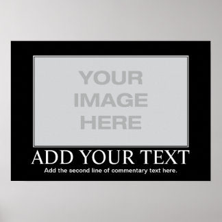 Benutzerdefiniertes Motivierend Poster - Individue