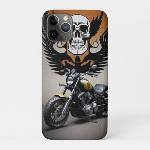 Benutzerdefiniertes Motorrad mit Skull-Grafik Case-Mate iPhone Hülle