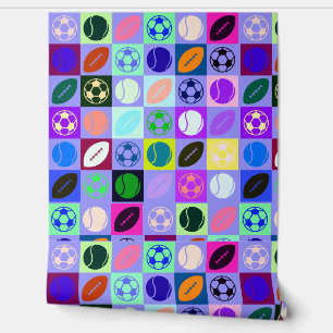 Benutzerdefiniertes Multi-Ball-Prince-Muster für J Tapete