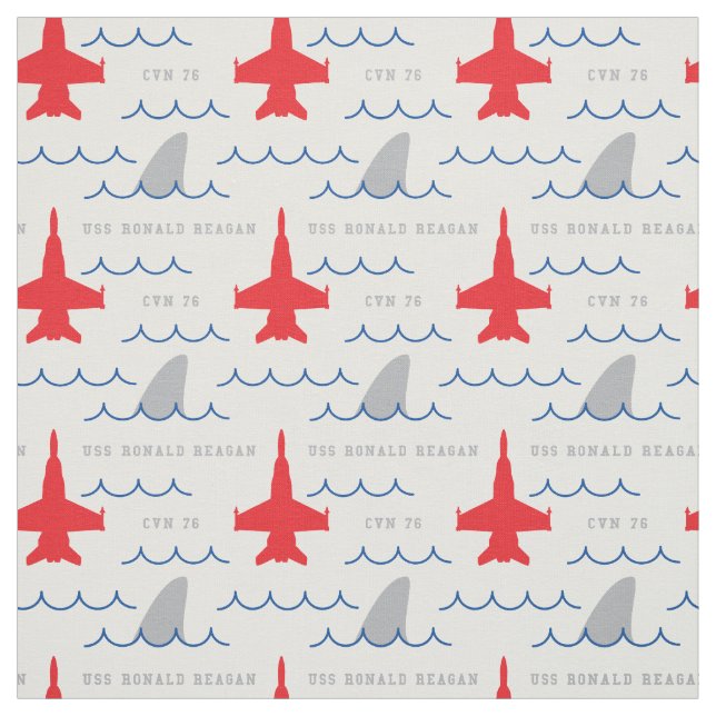 Benutzerdefiniertes Muster des FA-18 Shark Fin Par Stoff (Muster)