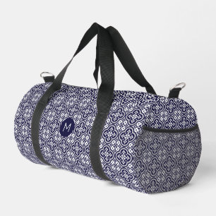 Benutzerdefiniertes Muster für Portugese-Tiles Duffle Bag
