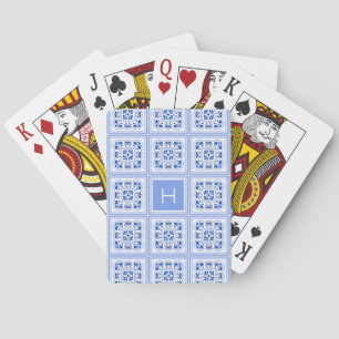 Benutzerdefiniertes Muster für Portugese-Tiles Spielkarten