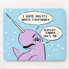 Benutzerdefiniertes Nadine-Mauspad für Emma Mousepad