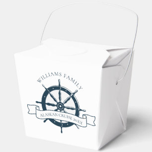 Benutzerdefiniertes nautisches Rad Kreuzfahrt-Boot Geschenkschachtel